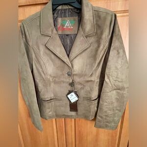 Suede Women's Armani Collezioni Blazer